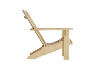 Slate Grey Marvin Chair 3D model