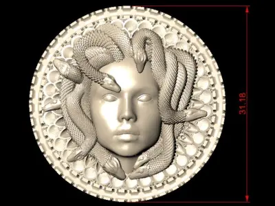 fashion pendant 3D print model