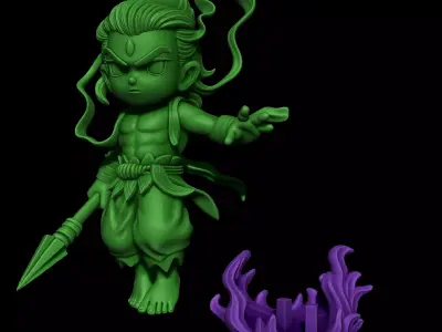 Nezha -Ne Zha 3D print model