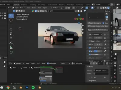 Kadett 1991 3D model