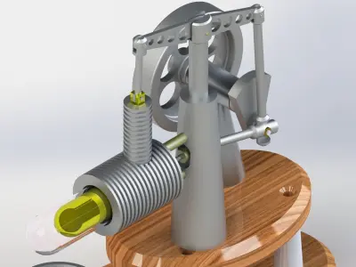 stirling engine  3D print model