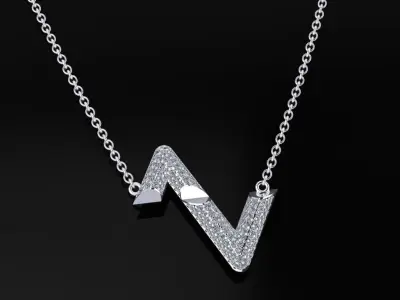 Louis Vuitton Pendant  3D print model