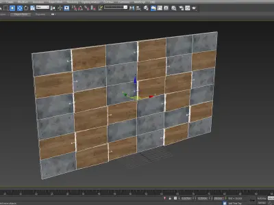 Wall Panel 27 3D model