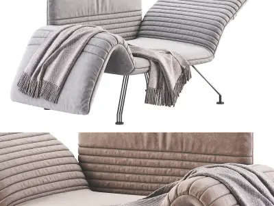 Chaise longue ds 142 by Dieter horn 3D model