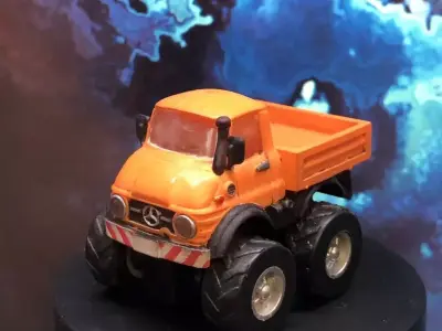Unimog body for ChoroQ 4X4 wind up toy car 3D print model