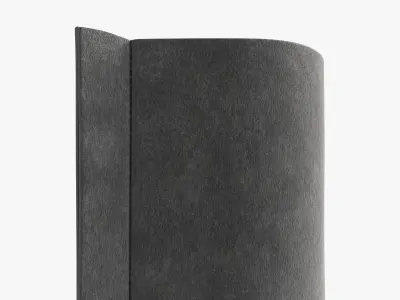 Bolia Flower Felt Low-poly 3D model