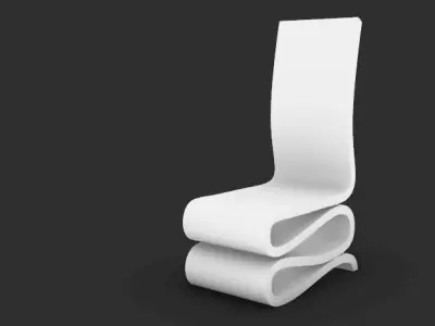 formal chair  Free 3D model