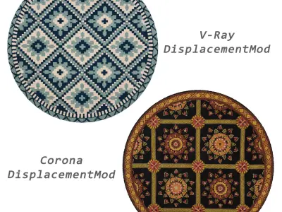 Rugs No 425 Low-poly 3D model