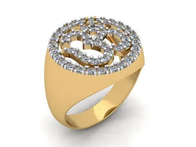 Om Ring For Men 3D print model