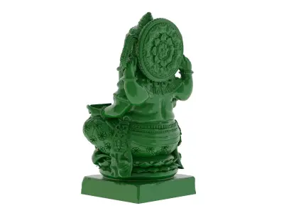 Ganesha Statue 3D Print 3D print model