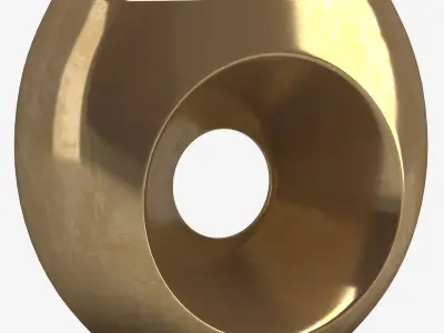 Mecox Duffy Ceramic Stool 3D model