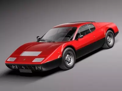 Ferrari 365 GT4 BB 1973 - 1984 3D model