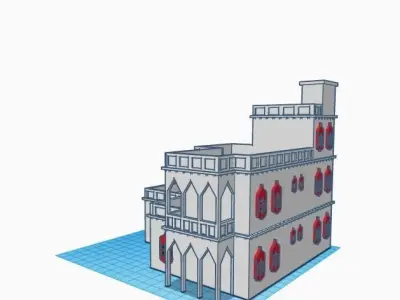 sidhu moosewala haveli 3D model  Low-poly 3D model