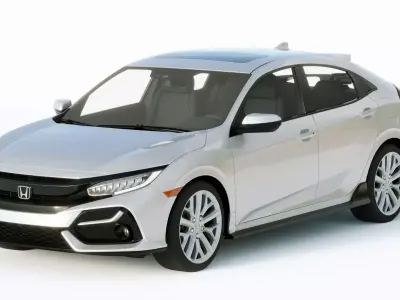 Honda Civic Hatchback 2020 3D model
