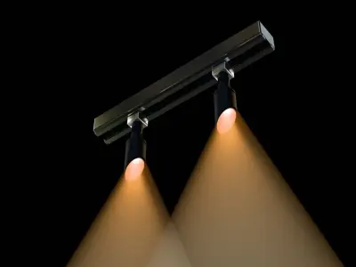 Luminaire Spot Lights 3D model