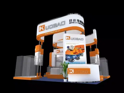 Exhibition - Area - 6X6-3DMAX2009-69 3D model