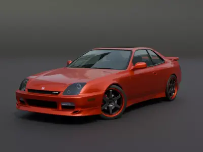 Honda Prelude 5 Type SH Tuned 3D model