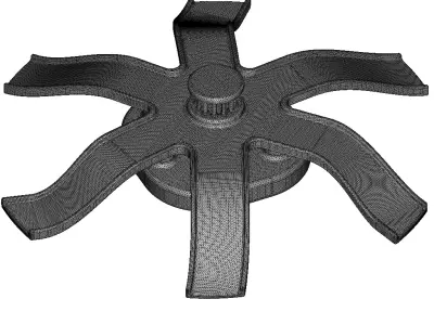 Highway Circular Bridge 3D print model
