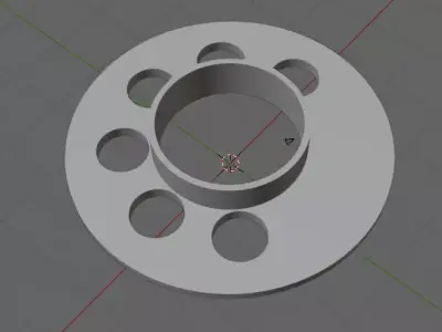 small supercharger 3D print model