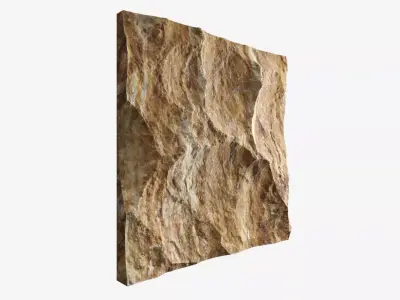 381-RockPanel sandstone 3D model