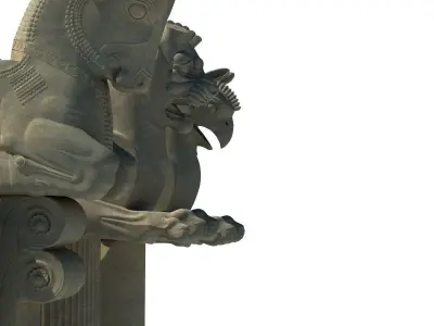 capital Iran Persepolis  3D model