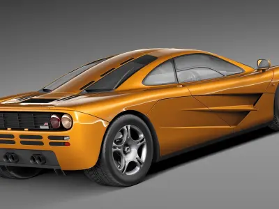 McLaren F1 1994-1998 3D model
