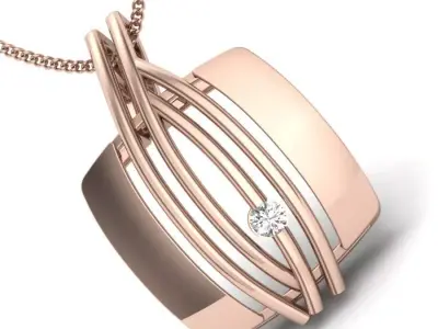 Women Pendant 3D print model purchase