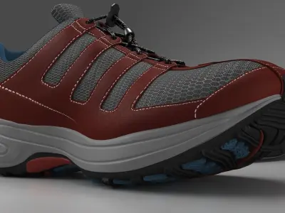 Running Shoe 3D model