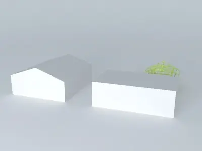 bamboo stall Free 3D model