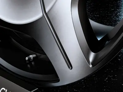 Wheel Mercedes Mybach Forged Monoblock 3D model