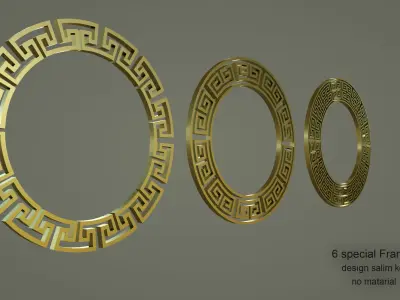 special frames 3D model