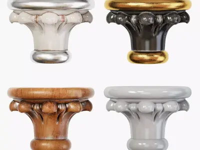 Classic leg 090 3D model