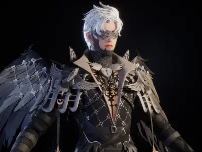 LUCIFER 3D MODEL Low-poly 3D model