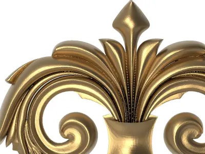  decorative pattern ready for 3D printing 3D model