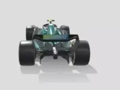 Aston Martin F1 AMR23 2023 3D model