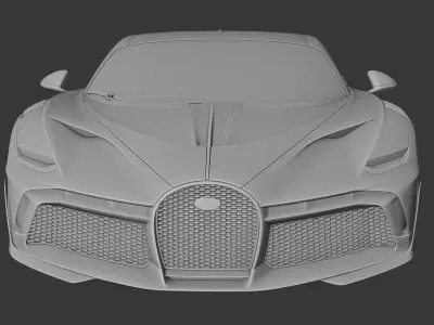 Bugatti Divo 3D print model