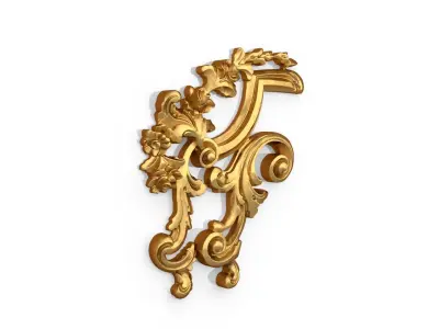 Classic decor ornament 166 3D model