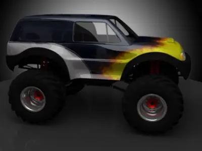 Monster Truck 3D model