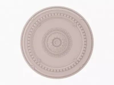 Classic Ceiling Medallion 30 3D model