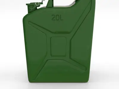 Jerry Can PBR Low-poly 3D model