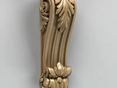 Corbel 005 3D model