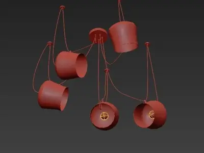 Aim Suspention Light 3D model