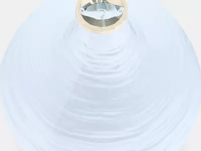 RISBYN pendant lampshade Low-poly 3D model