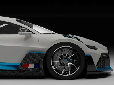 Bugatti Divo 3D model