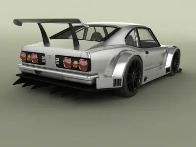 Mazda RX3 Racing 3D model