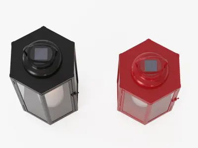 lantern12 two lanterns 3D model