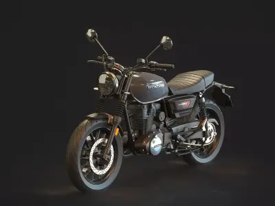 Base model  Honda GB 350 2025 3D model