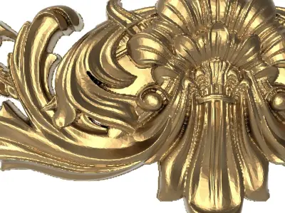  decorative pattern ready for 3D printing 3D model 2