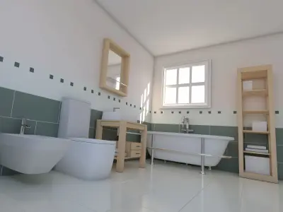 Bathroom 47 3D model