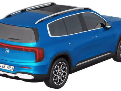 Mercedes-Benz GLB EQ 2027 3D model